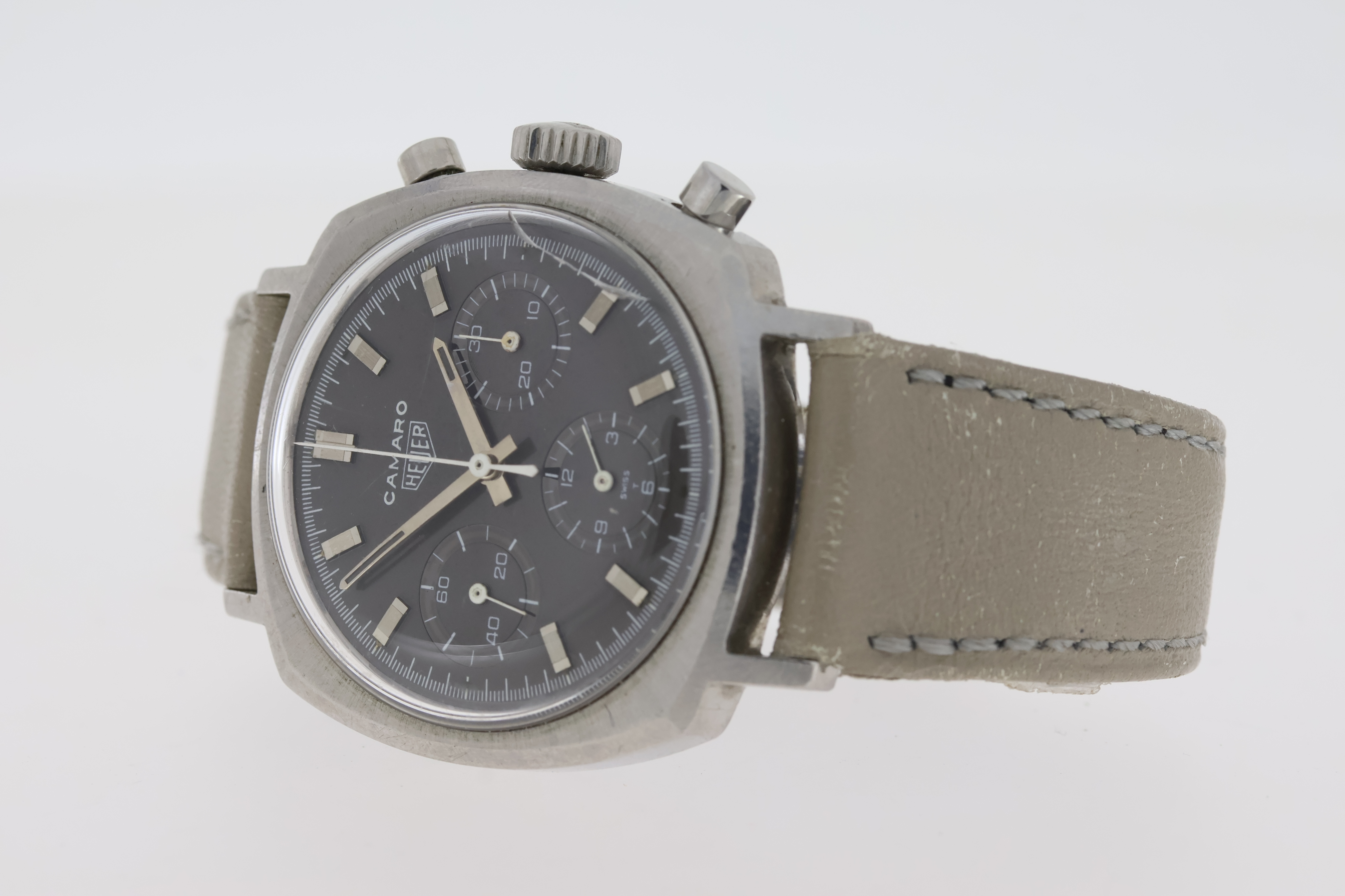 VINTAGE HEUER CAMARO 12 REFERENCE 7220 NT CIRCA 1968 - Image 4 of 6