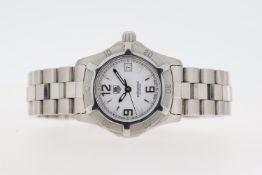 LADIES TAG HEUER 2000 EXCLUSIVE QUARTZ WATCH REFERENCE WN1311, Approx 28mm stainless steel case with