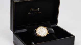 18CT PIAGET GOUVERNEUR REFERENCE 15968 WITH BOX