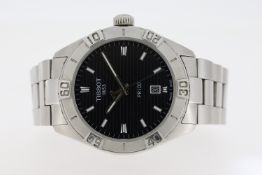 TISSOT PR 100 SPORT GENT QUARTZ REFERENCE T101610A, 42mm stainless steel case with snap on case