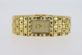 LADIES RAYMOND WEIL QUARTZ WATCH REFERENCE 5830, Approx 18.5mm 48K gold electroplated case with