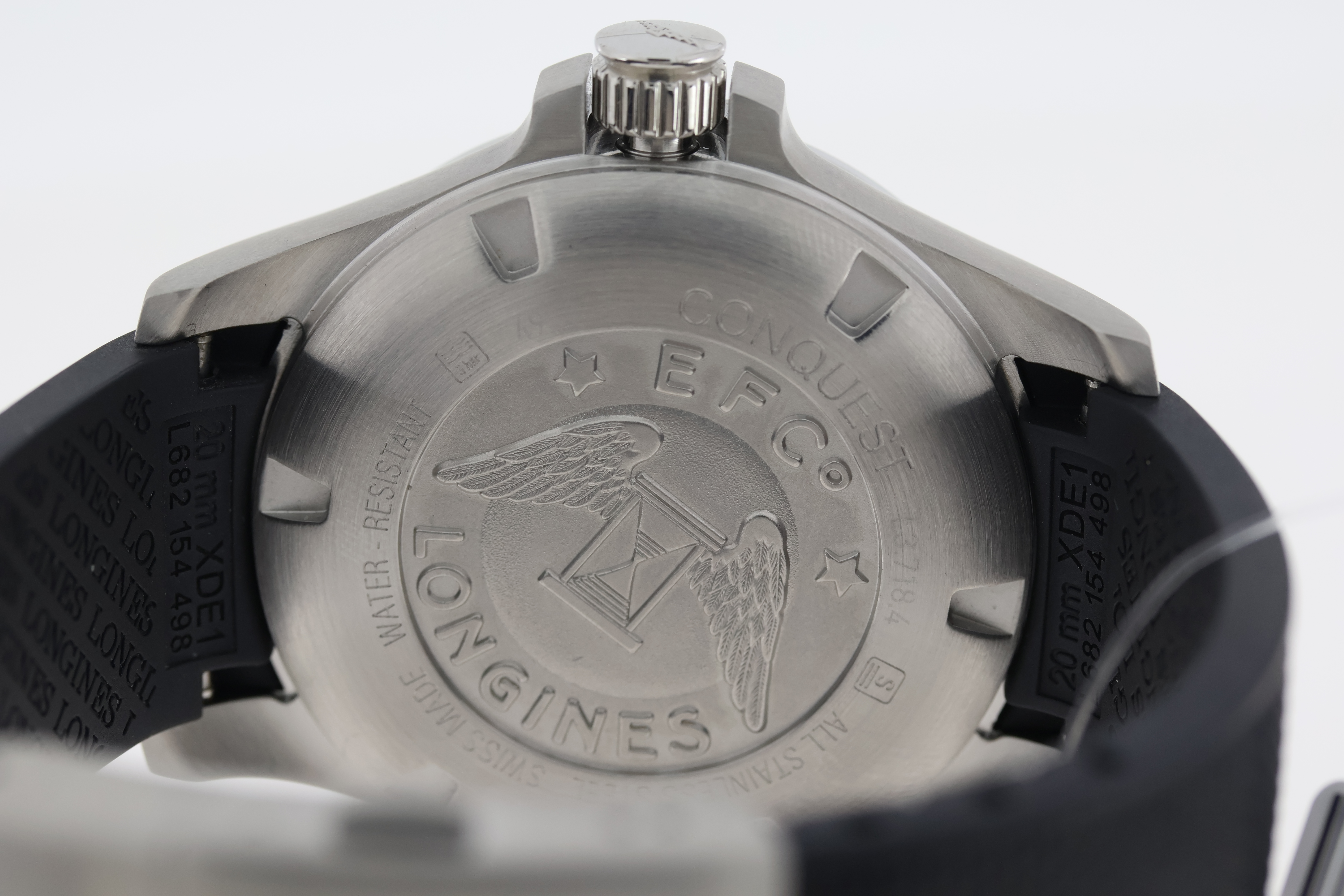 LONGINES CONQUEST V.H.P QUARTZ REFERENCE L3.718.4, Approx 41mm brushed and polished stainless - Image 4 of 4