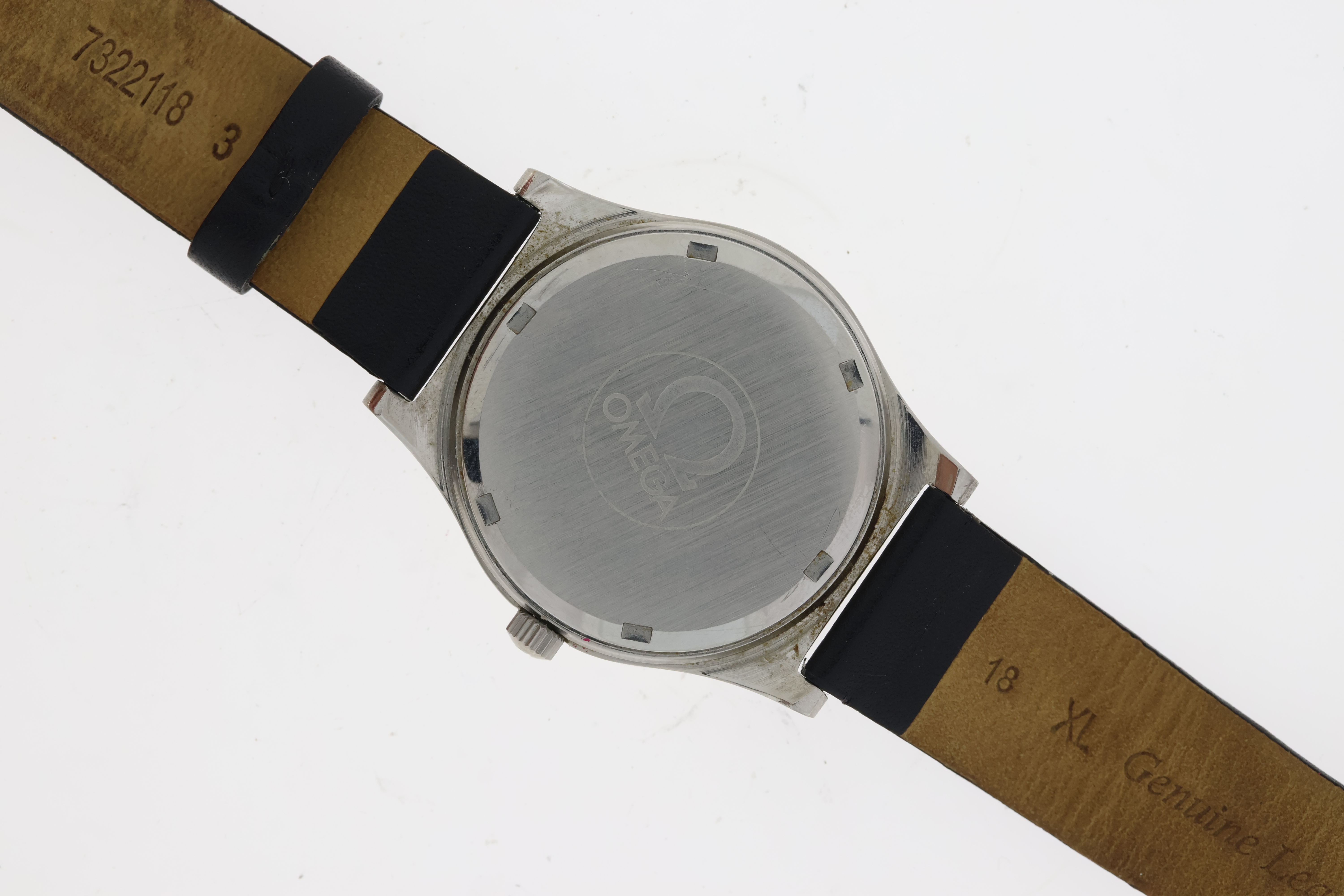 OMEGA GENEVE AUTOMATIC REFERENCE 136.01202 CIRCA 1972, silver dial, black baton hour markers, date - Image 4 of 4