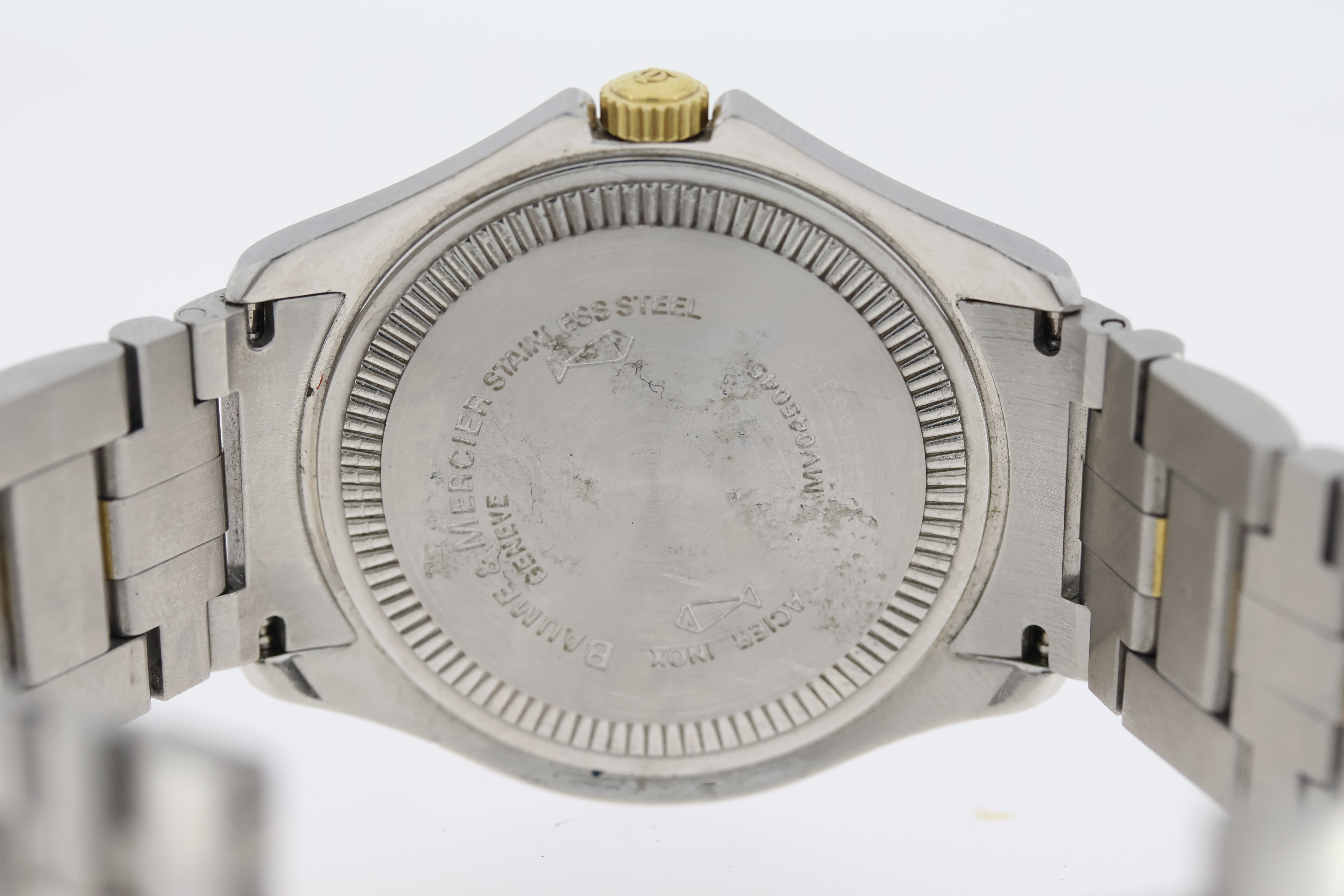 BAUME & MERCIER MALIBU QUARTZ WATCH REFERENCE MV045045. Approx 35mm stainless steel case with a - Image 4 of 4