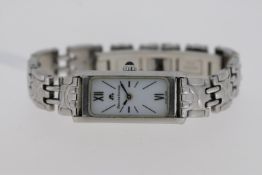 LADIES MAURICE LACROIX QUARTZ WATCH REFERENCE 32739, Approx 13mm stainless steel case with a snap on