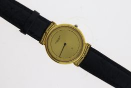 VINTAGE FAVRE-LEUBA GENEVE QUARTZ WATCH, Approx 31mm gold tone stainless steel case with snap on