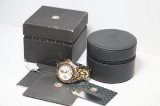 TAG HEUER LINK CHRONOMETER AUTOMATIC WATCH W/BOX AND PAPERS 2016, REFERENCE WT5150, Approx 42mm