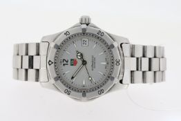 TAG HEUER 2000 QUARTZ WATCH REFERENCE WK1212-0, Professional 200m. Approx 35mm stainless steel