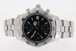 TAG HEUER 2000 CHRONOGRAPH AUTOMATIC WATCH, REFERENCE CN2111, Approx 39mm stainless steel case