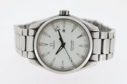 OMEGA SEAMASTER AQUA TERRA REFERENCE 231.10.39.61.02.001 WITH BOX AND PAPERS 2011, white dial with