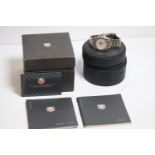 TAG HEUER 4000 PROFESSIONAL 200M QUARTZ WATCH REFERENCE WF1220-KO W/BOX, Approx 34mm stainless steel