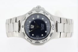 TAG HEUER KIRIUM AUTOMATIC REFERENCE WL5113-0, circular sunburst blue dial with dot hour markers,
