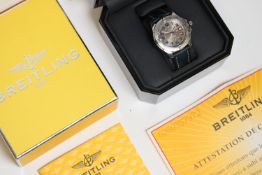 BREITLING COLT GMT REFERENCE A32350 BOX AND PAPERS 2006