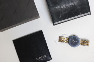 RADO DIASTAR QUARTZ WATCH REFERENCE 152.0343.3 W/BOX AND PAPERS 1999, Approx 35.5mm stainless
