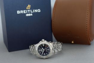 LADIES BREITLING COLT OCEANE REFERENCE A77380 WITH BOX