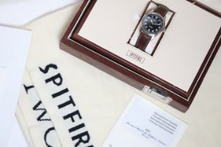 IWC MARK XV SPITFIRE REFERENCE 3253 BOX AND PAPERS 2003 WITH SCARF