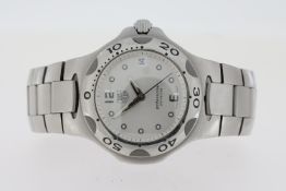 TAG HEUER KIRIUM QUARTZ WATCH REFERENCE WL111E, Approx 37mm stainless steel with a screw down case