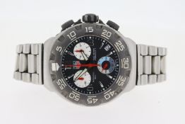 TAG HEUER FORMULA 1 CHRONOGRAPH QUARTZ WATCH REFERENCE CAC1110, Approx 40mm stainless steel case