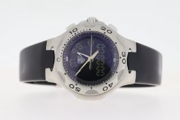 TAG HEUER KIRIUM DIGITAL QUARTZ WATCH REFERENCE CL111A-0, Approx 39mm stainless steel case with a