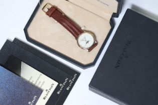 BLANCPAIN VILLERET MOONPHASE WITH BOX AND PAPERS 1989