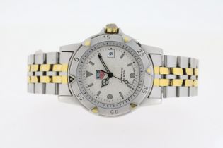 TAG HEUER 1500 QUARTZ WATCH REFERENCE WD1221, Professional 200m. Approx 37mm stainless steel case