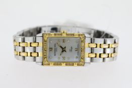 LADIES RAYMOND WEIL TANGO MOP QUARTZ WATCH REFERENCE 5971. Approx 19mm stainless steel buckle with a