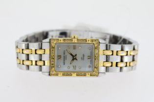 LADIES RAYMOND WEIL TANGO MOP QUARTZ WATCH REFERENCE 5971. Approx 19mm stainless steel buckle with a