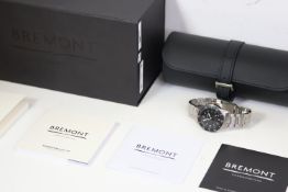 BREMONT S300 SUPERMARINE AUTOMATIC WITH BOX AND BOOKLETS