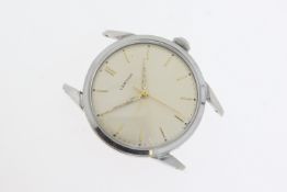 CERTINA LUG WATCH DIAL CIRCA 1950S REF 3141784, approx 34mm dial width, baton hour markers,
