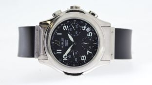 18CT HUBLOT MDM GENEVE CHRONOGRAPH AUTOMATIC LIMITED EDITION REFERENCE 1810.4