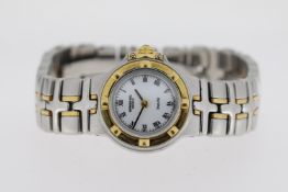 LADIES RAYMOND WEIL PARSIFAL QUARTZ WATCH REFERENCE 9690/1. Approx 22mm stainless steel case with