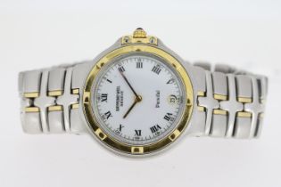 RAYMOND WEIL PARSIFAL QUARTZ WATCH REFERENCE 9190, Approx 34mm stainless steel case with a screw