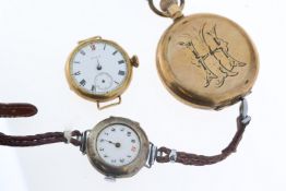 *TO BE SOLD WITHOUT RESERVE* *AS FOUND* JOB LOT OF 3 POCKET WATCHES. ***WATCHES NOT RUNNING***