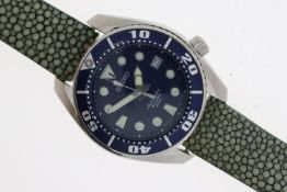 RARE SEIKO 'BLUMO' SUMO AUTOMATIC DIVERS WATCH REFERNCE SBDC003. First gen with no prospex X on