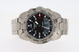 TISSOT T-TOUCH EXPERT QUARTZ WATCH REFERENCE T013420 A. W/BOX AND PAPERS 2009. Approx 43.5mm