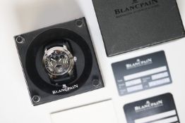 BLANCPAIN L-EVOLUTION MOONPHASE 8 DAYS BOX AND PAPERS 2012 REFERENCE 8866-1134-53B, circular