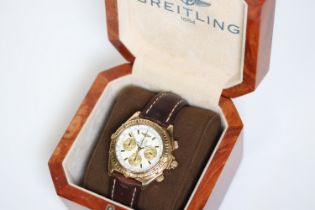 Breitling Crosswind Special K44355 18ct yellow gold Chronograph Automatic with Box