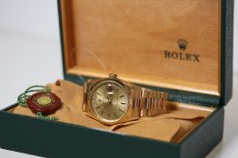 Rolex Day Date 36 18038 18ct yellow gold Day & Date Automatic with Box