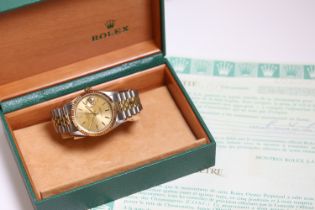 Rolex Oyster perpetual DateJust 16233 Automatic with Box and Papers