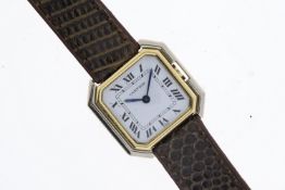 Cartier Ceinture 18ct Yellow and White Gold Manual Wind