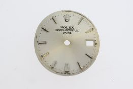 LADIES ROLEX OYSTER PERPETUAL DATE DIAL AND HAND SET, Rolex wax paper packet,
