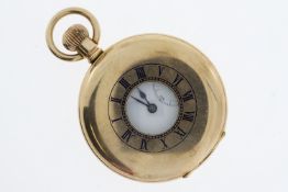 Gold Plated Dreadnaught Full Hunter Pocket Watch.