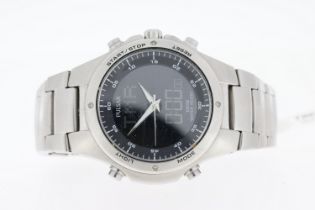 ***TO BE SOLD WITHOUT RESERVE*** **AS FOUND*** Pulsar Digital quartz watch. Black dial. Approx