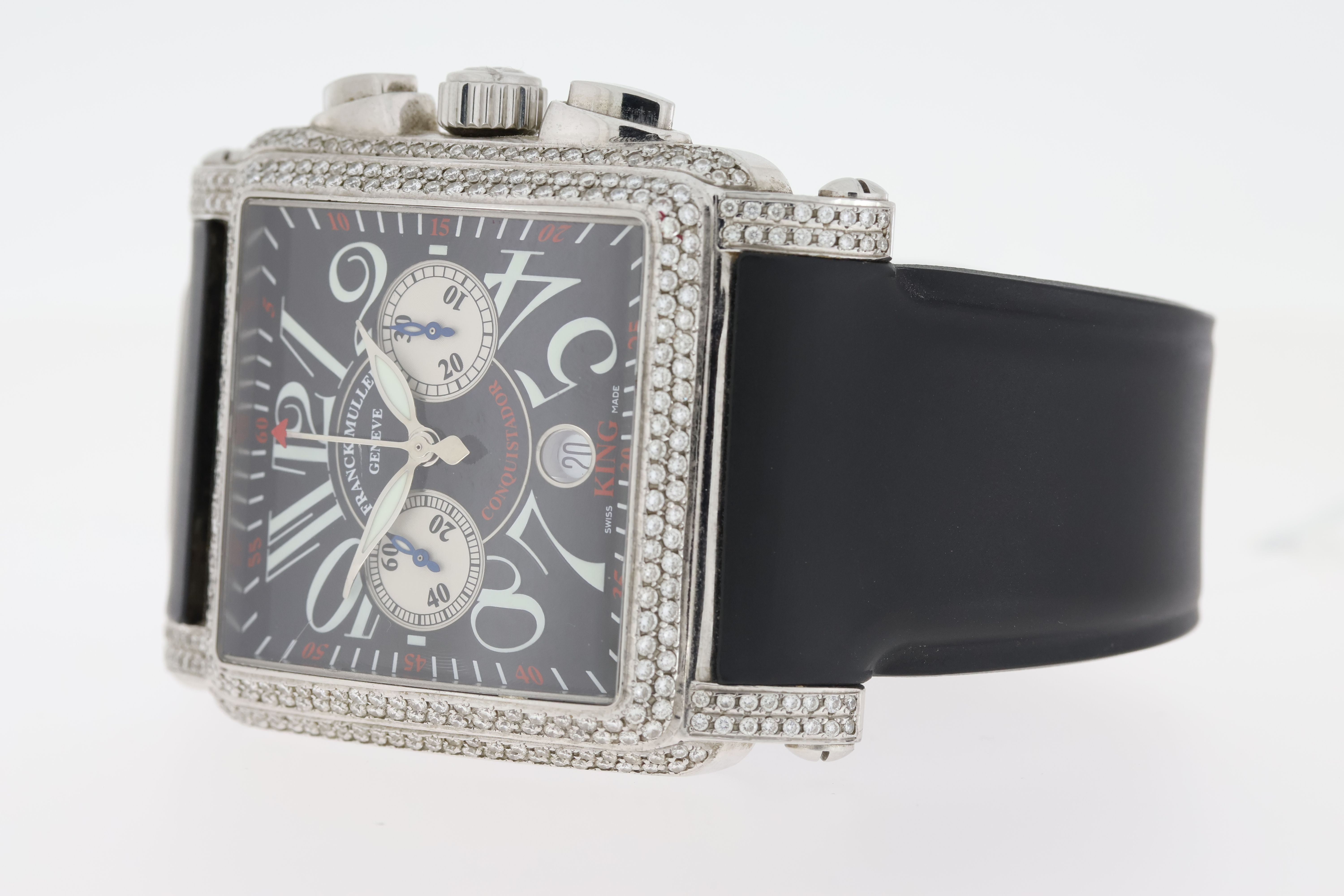 FRANCK MULLER CONQUISTADOR CORTEZ KING Chronograph Automatic with box and Papers - Image 5 of 9