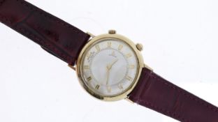 VINTAGE JAEGER LE COULTRE MEMOVOX 10K GOLD FILLED REFERENCE 3041