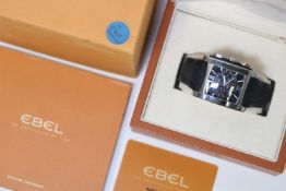 Ebel Brasilia Chronograph Automatic with box and Papers
