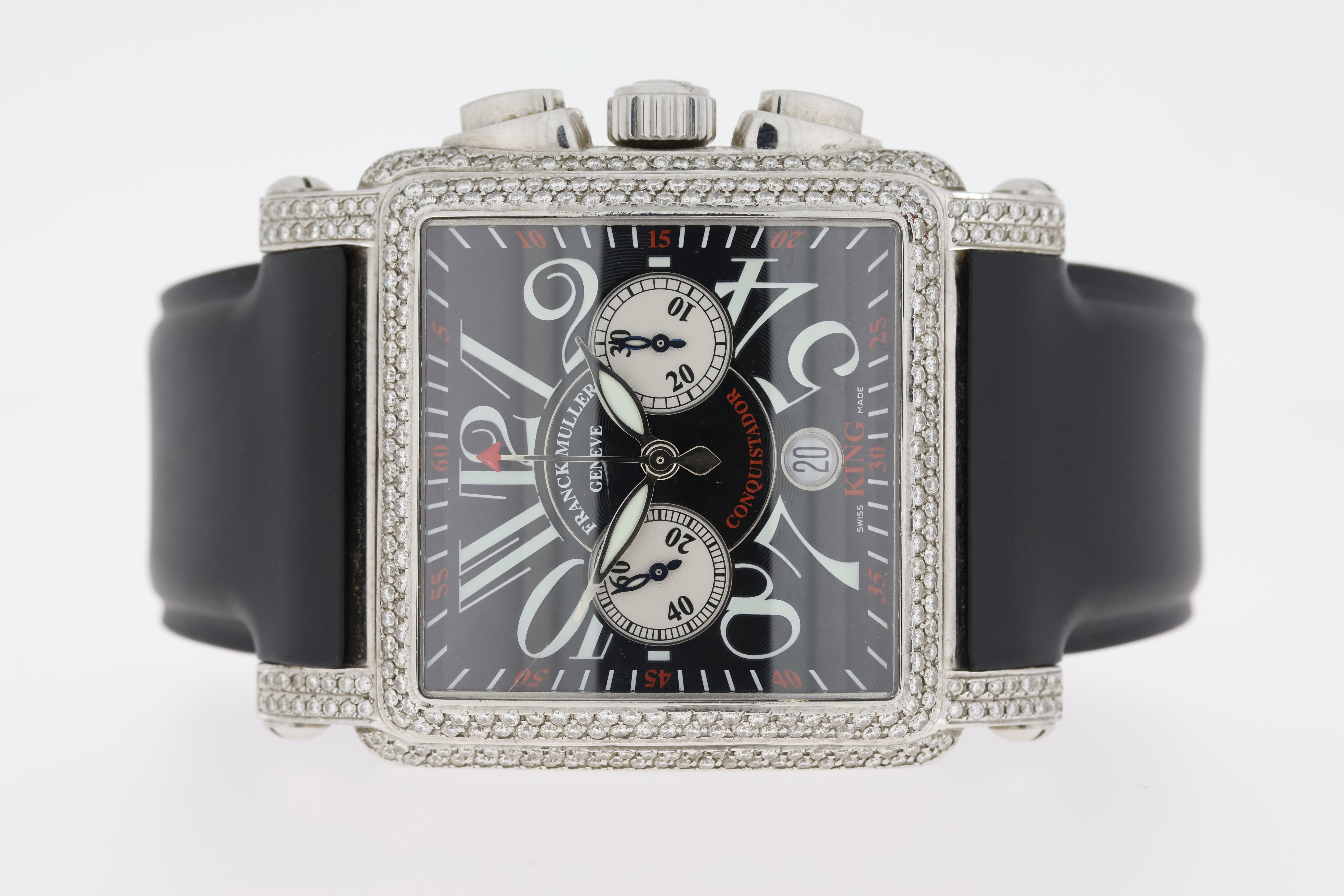 FRANCK MULLER CONQUISTADOR CORTEZ KING Chronograph Automatic with box and Papers - Image 4 of 9