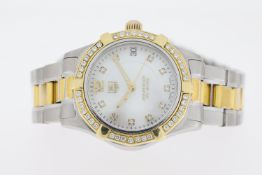 TAG HEUER AQUARACER DIAMOND SET QUARTZ