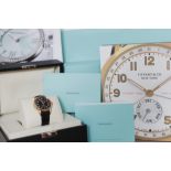 Tiffany & Co CT60 18ct Rose Gold Annual Calendar Automatic with Box and Papers