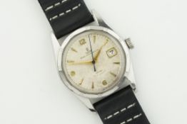 TUDOR PRINCE OYSTERDATE 34 HONEYCOMB ROULETTE DATE REF. 7914 CIRCA 1950S, circular honeycomb dial